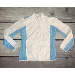 Women's ADIDAS ClimaProof Lined Jacket w/ Zip Pockets - Size Medium